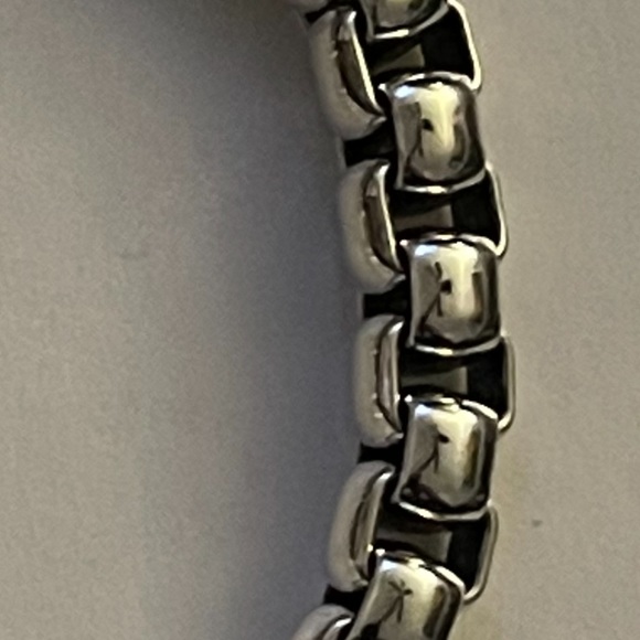 David Yurman 7 mm men’s box link bracelet s… - Picture 5 of 5